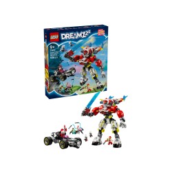 LEGO Dreamzzz 71497 Mech tigre di Cooper e Bolide di Zero