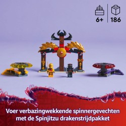 LEGO Ninjago 71826 Battle Pack draghi dello Spinjitzu