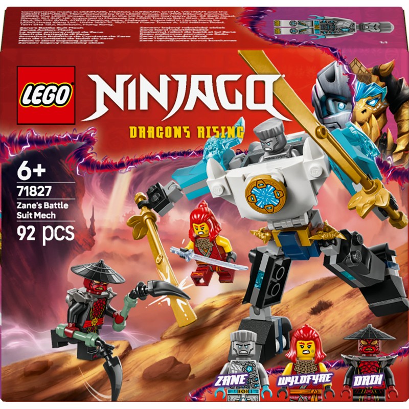 LEGO Ninjago 71827 Mech da battaglia di Zane