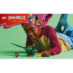 LEGO Ninjago 71829 Drago della foresta verde di Lloyd