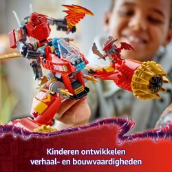 LEGO Ninjago 71830 Mech Storm Rider di Kai