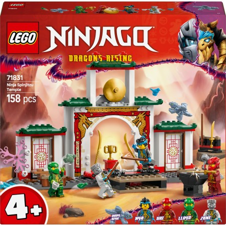 Le temple de Spinjitzu des ninjas