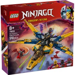 LEGO Ninjago 71833 Jet Super Storm di Ras e Arin