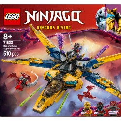 LEGO Ninjago 71833 Jet Super Storm di Ras e Arin