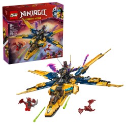 LEGO Ninjago 71833 Jet Super Storm di Ras e Arin