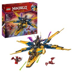 LEGO Ninjago 71833 Jet Super Storm di Ras e Arin