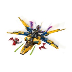 LEGO Ninjago 71833 Jet Super Storm di Ras e Arin