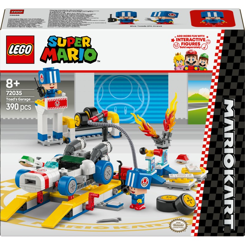 LEGO Super Mario 72035 Mario Kart™: Officina di Toad