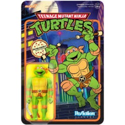 Hasbro Super 7 ReAction - Teenage Mutant Ninja Turtles - Bundle 4 personaggi Donatello Leonardo Raffaello Michelangelo TMNT