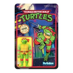 Hasbro Super 7 ReAction - Teenage Mutant Ninja Turtles - Bundle 4 personaggi Donatello Leonardo Raffaello Michelangelo TMNT