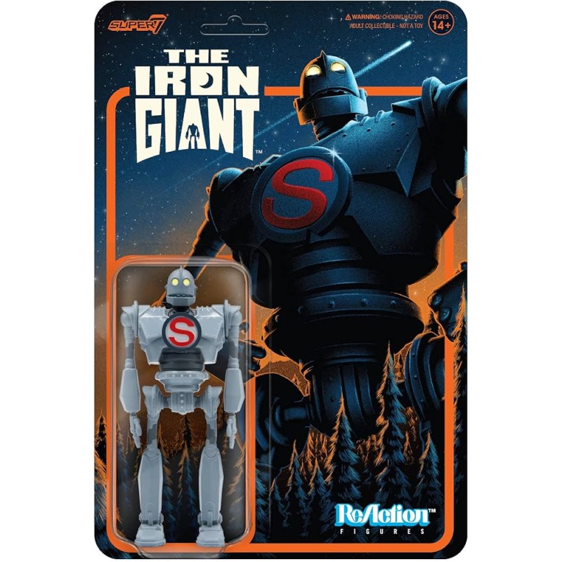 Super 7 Reaction - The Iron Giant - Attack Giant