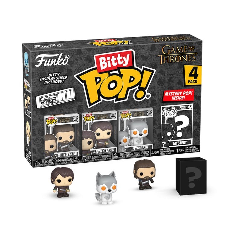 Bitty Pop ! Game Of Throne - Ned Stark 4 Pack