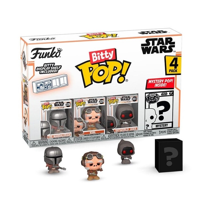 Bitty Pop! - Star Wars - The Mandalorian - The Mandalorian 4 Pack