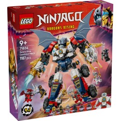 LEGO Ninjago 71834 Mech Ultra Combinatore di Zane