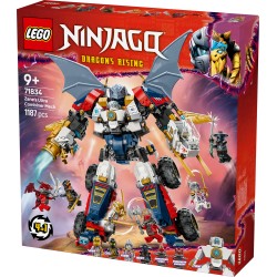 LEGO Ninjago 71834 Mech Ultra Combinatore di Zane