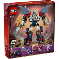 LEGO Ninjago 71834 Mech Ultra Combinatore di Zane