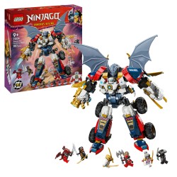 LEGO Ninjago 71834 Mech Ultra Combinatore di Zane