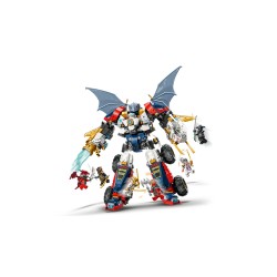 LEGO Ninjago 71834 Mech Ultra Combinatore di Zane