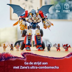 LEGO Ninjago 71834 Mech Ultra Combinatore di Zane