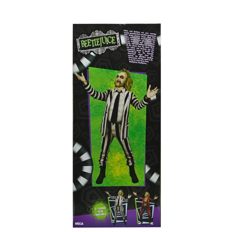 NECA - Statua parlante Beetlejuice 18" (45 cm)