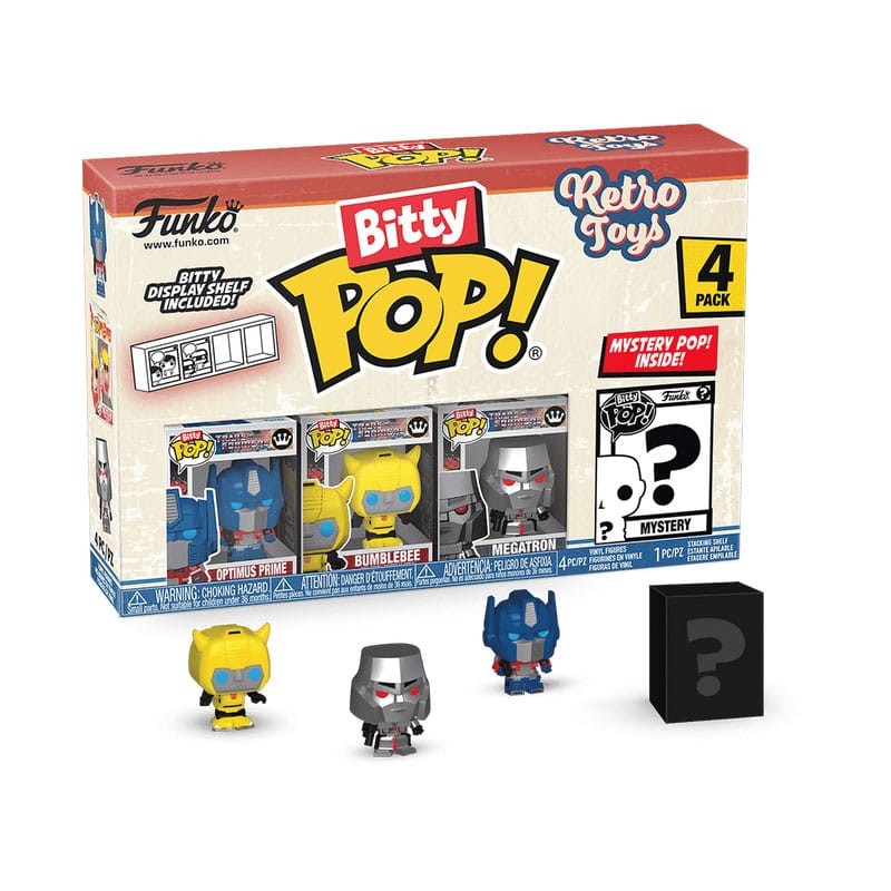 Bitty Pop! - Retro toys - Transformers Optimus Prime 4 Pack