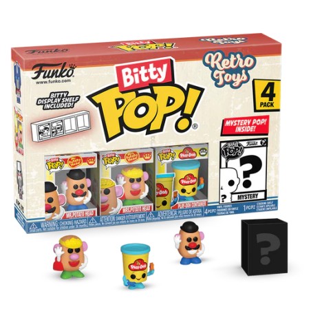 Bitty Pop! - Retro toys - Mr. Potato Head 4 Pack