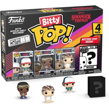 Bitty Pop! - Stranger Things - Dustin 4Pack