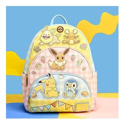 Loungefly Pokemon Zaino Cafè Triple Pocket PMBK0313