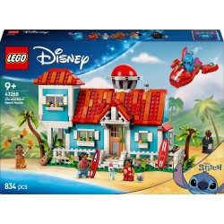 La maison sur la plage de Lilo et Stitch